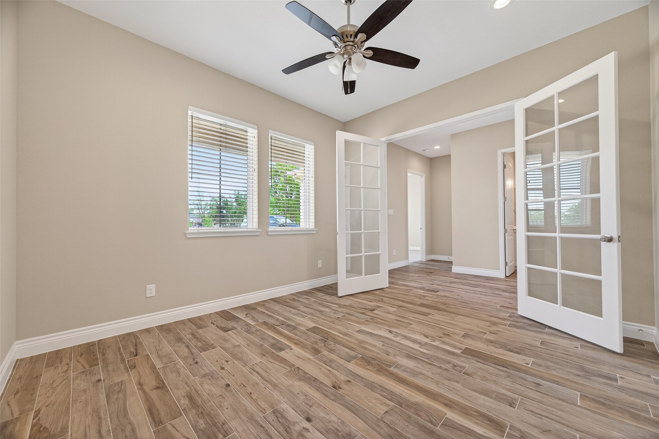 803 Lily Lane Rosharon, TX 77583 - Photo 11 of 36 office with french glass doors