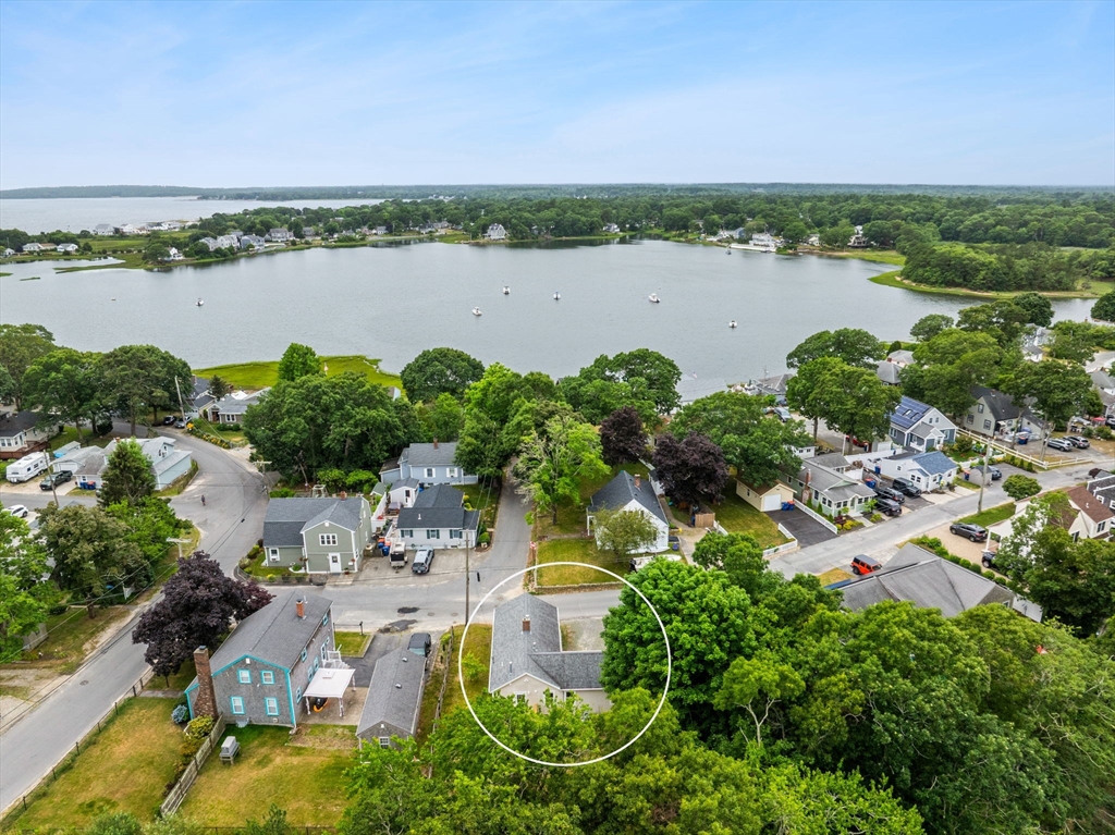 106 Circuit Avenue Wareham, MA 02571 - Photo 28 of 34 an aerial view of a city and lake view
