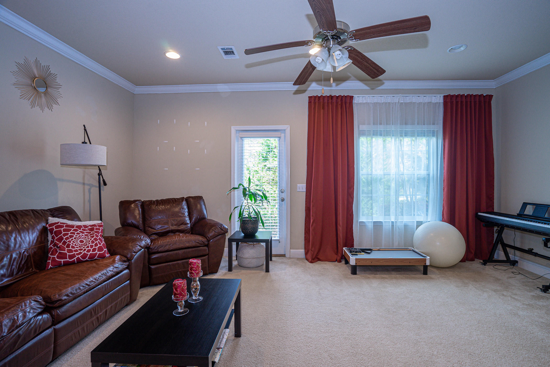 19 East Shady Oaks Lane, Unit B Santa Rosa Beach, FL 32459 - Photo 11 of 35 a spacious bedroom with furniture and a window