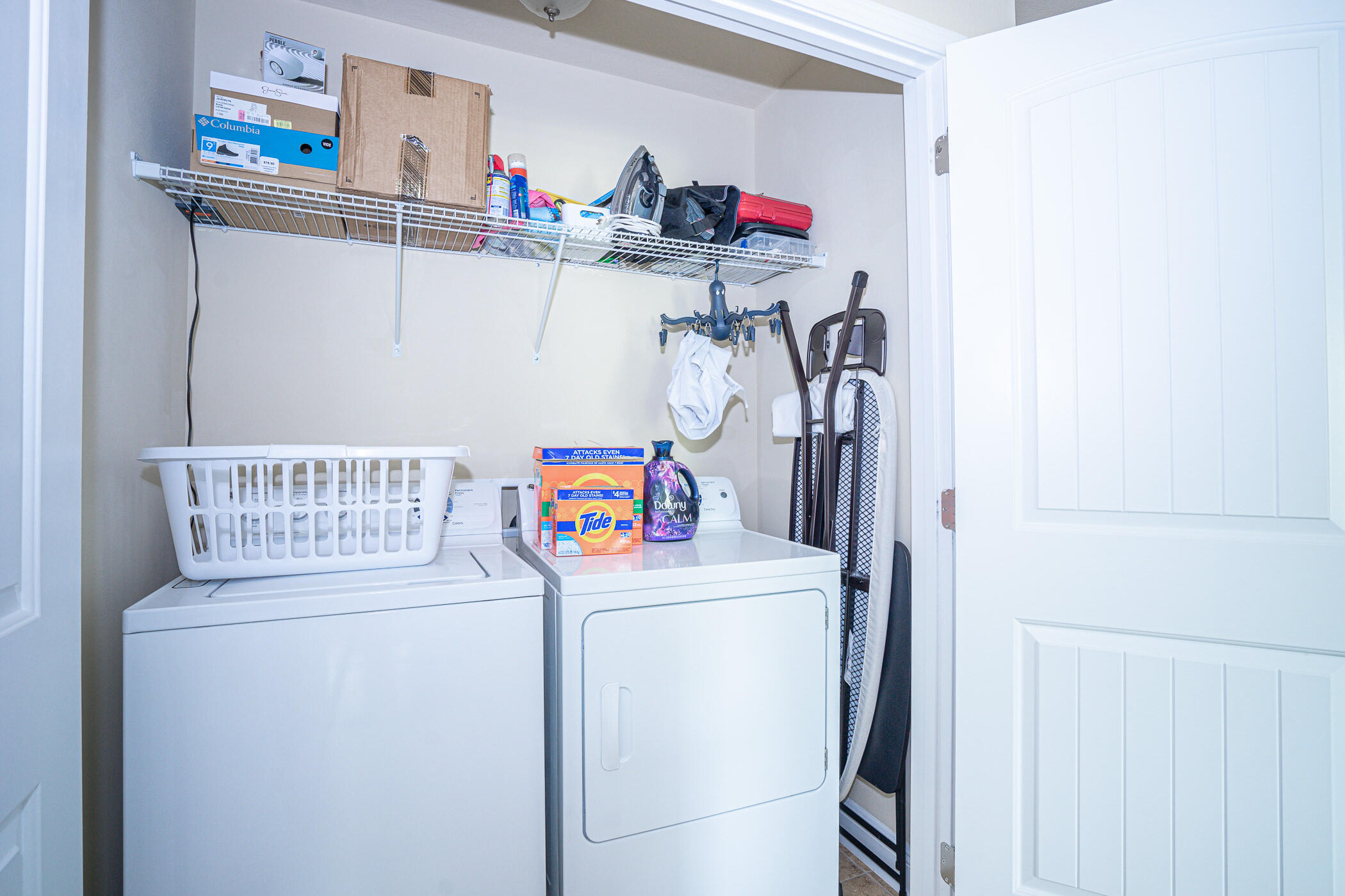 19 East Shady Oaks Lane, Unit B Santa Rosa Beach, FL 32459 - Photo 31 of 35 a utility room with dryer and washer