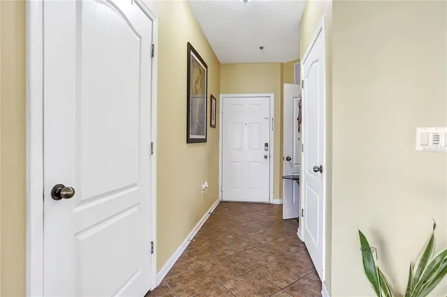a view of a bathroom with a tub