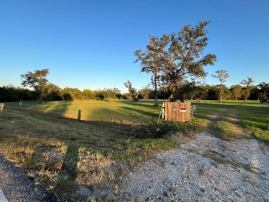6233 County Road 3 Sweeny, TX 77480 - Photo 12 of 14 a view of a lake with a big yard