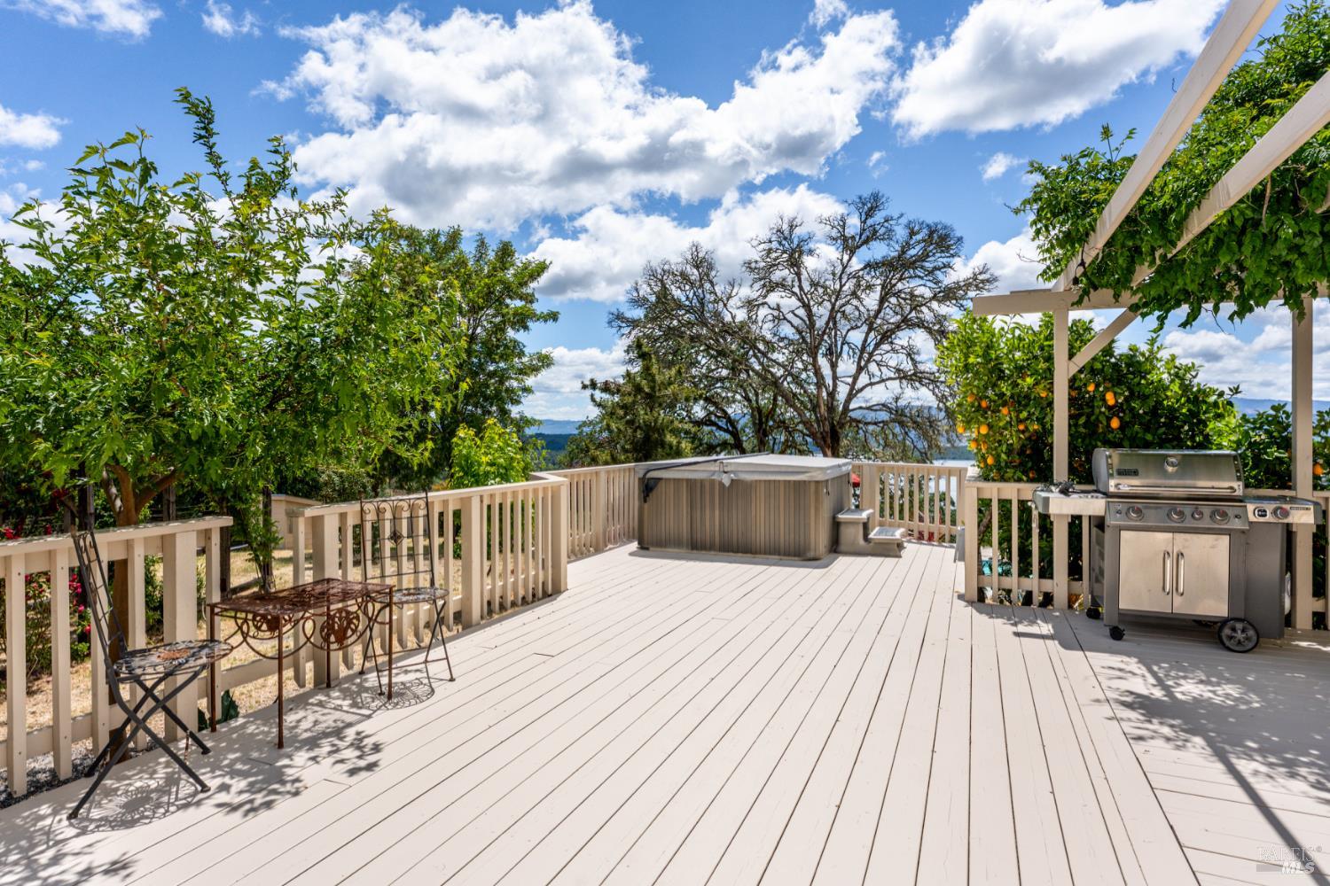 3760 King Ranch Road Ukiah, CA 95482 - Photo 27 of 44 a view of balcony with deck and outdoor seating