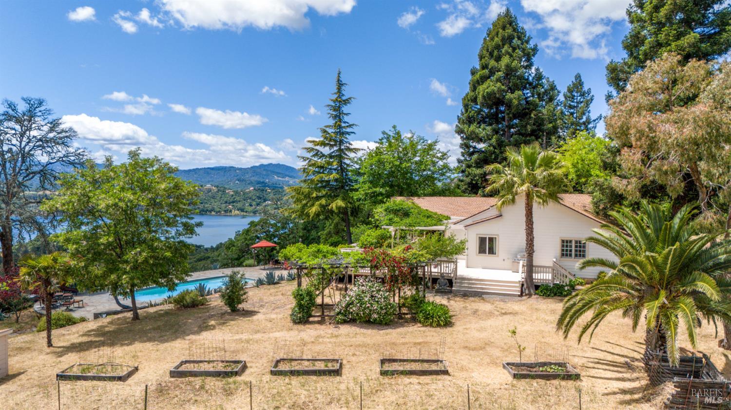 3760 King Ranch Road Ukiah, CA 95482 - Photo 40 of 44 a view of a backyard