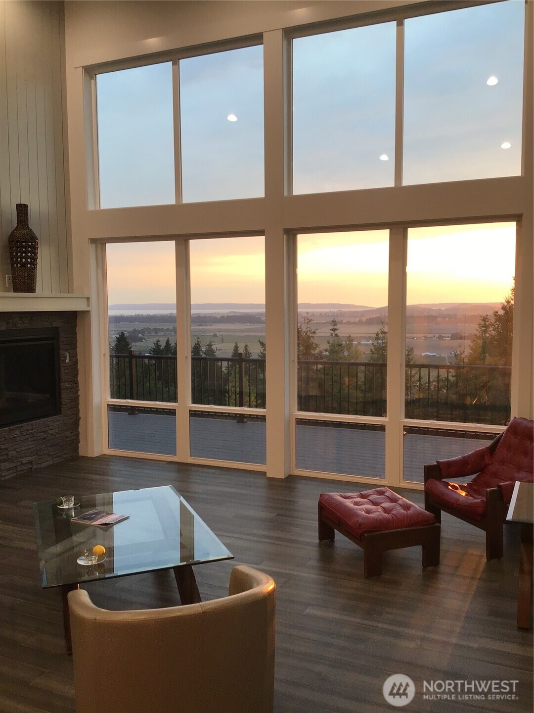20555 Benson Ridge Mount Vernon, WA 98274 - Photo 15 of 40 a living room with couches chair and a large window with outer view