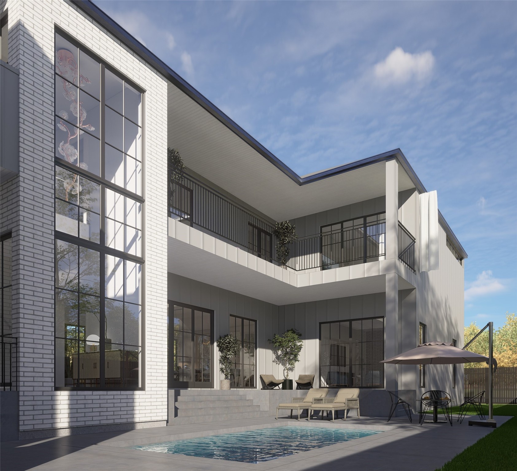 408 West 30th Street Houston, TX 77018 - Photo 4 of 27 a view of a building with a patio