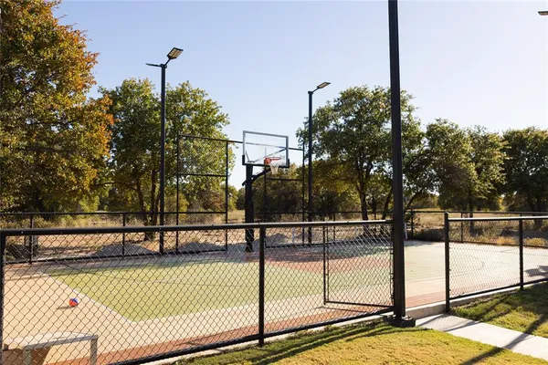 a view of a tennis court