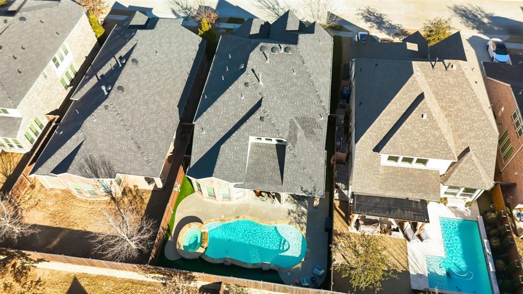 6371 Whiskerbrush Road Flower Mound, TX 76226 - Photo 33 of 38 Aerial view