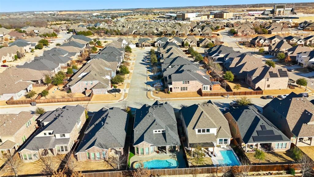 6371 Whiskerbrush Road Flower Mound, TX 76226 - Photo 34 of 38 Aerial View
