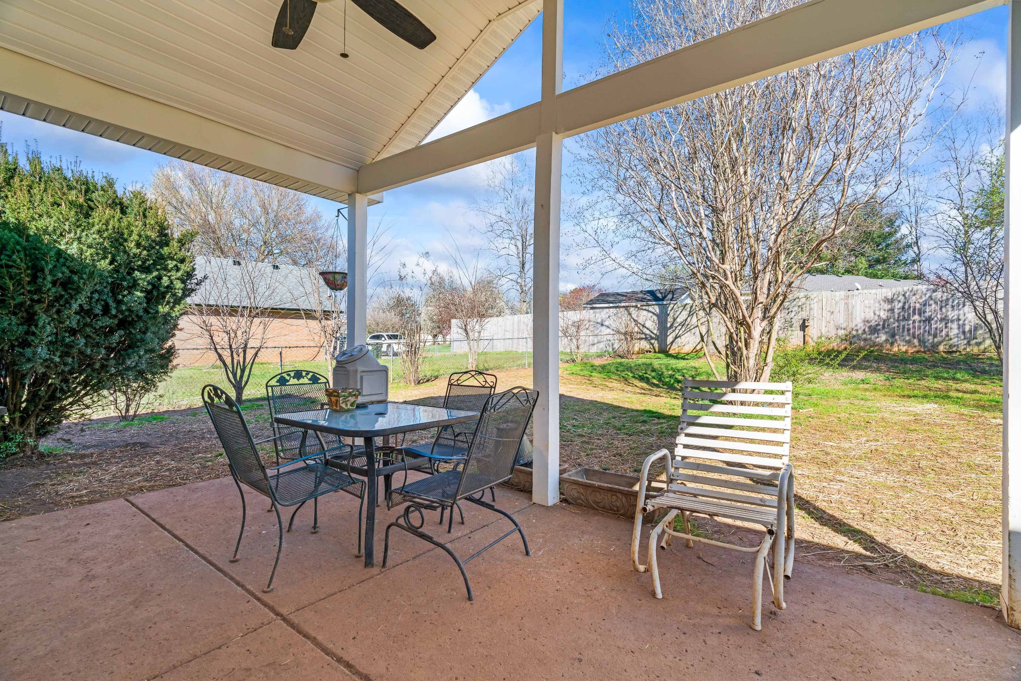 707 Spike Trail Murfreesboro, TN 37129 - Photo 42 of 64 a view of a patio with a table chairs and a table