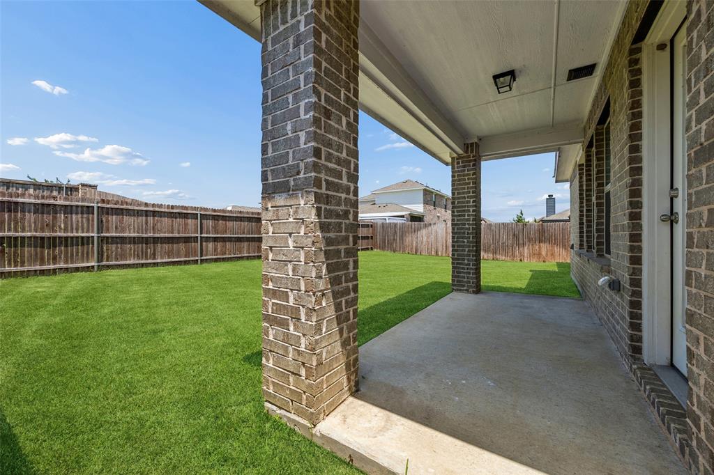 3807 Dogwood Road Melissa, TX 75454 - Photo 36 of 38 a view of a back yard from a room