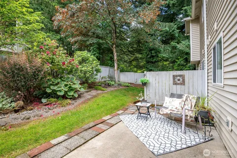 a view of house with patio