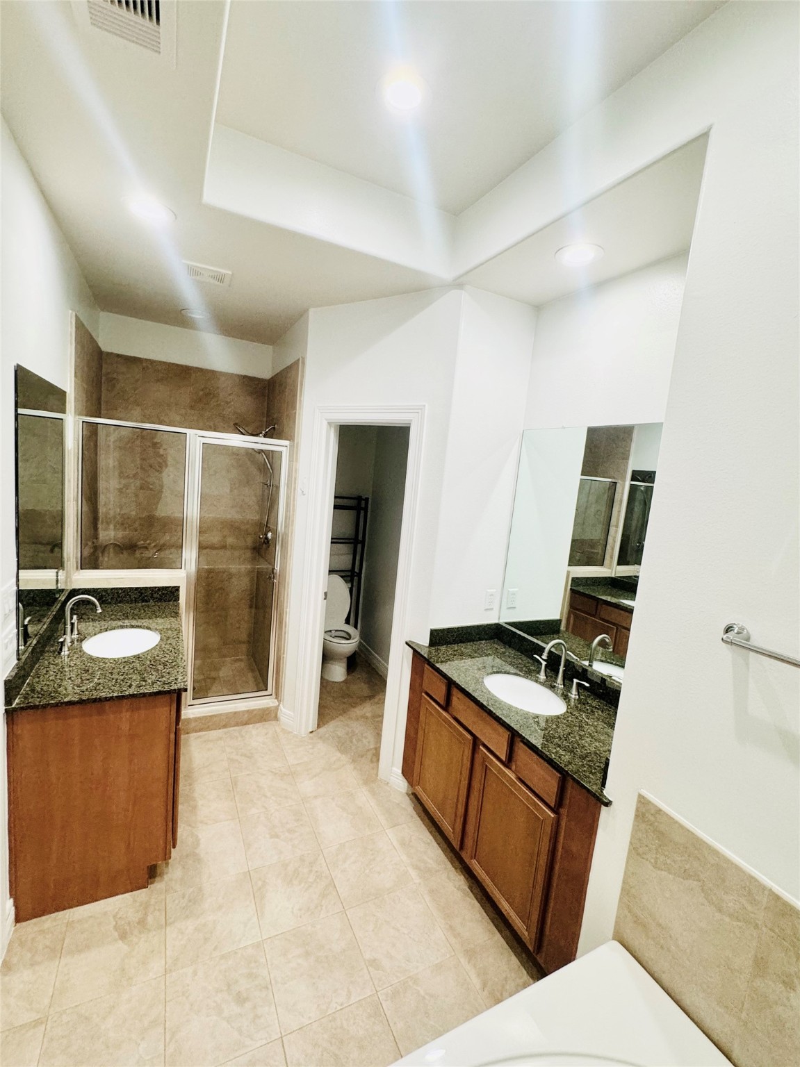 3846 Center Street Houston, TX 77007 - Photo 25 of 37 a kitchen with stainless steel appliances granite countertop a stove and a refrigerator