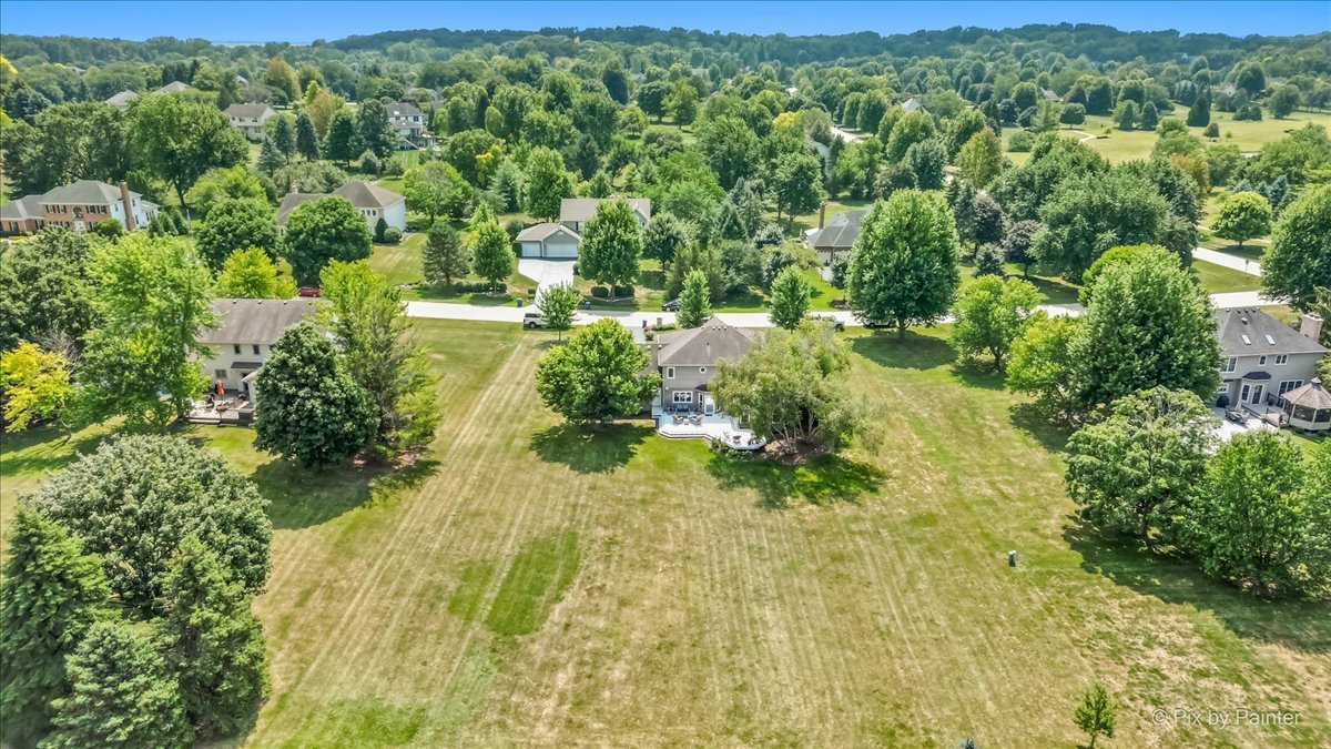 39W278 Baert Road St. Charles, IL 60175 - Photo 39 of 47 a view of a yard with plants and large trees