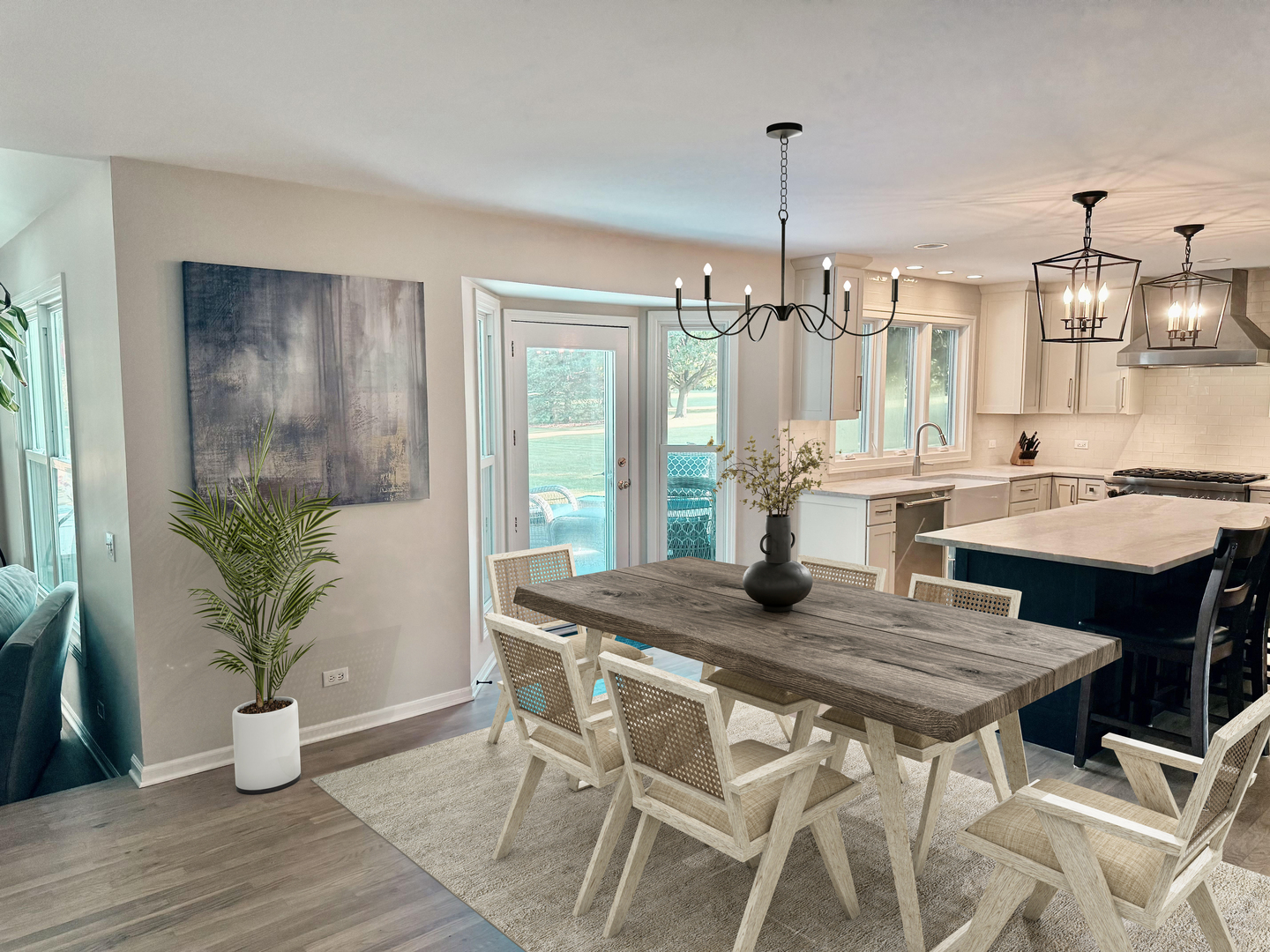 39W278 Baert Road St. Charles, IL 60175 - Photo 8 of 47 a view of a dining room with furniture window and wooden floor