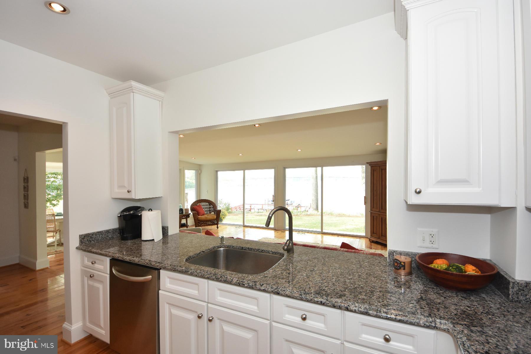 350 Riverside Road Edgewater, MD 21037 - Photo 11 of 22 Views across the living room to the water