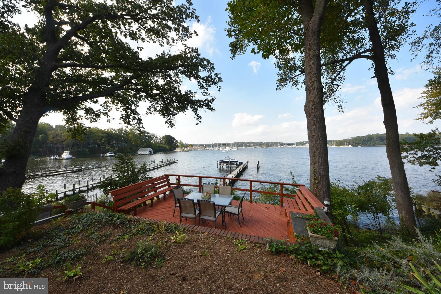 350 Riverside Road Edgewater, MD 21037 - Photo 16 of 22 View from the yard to the river