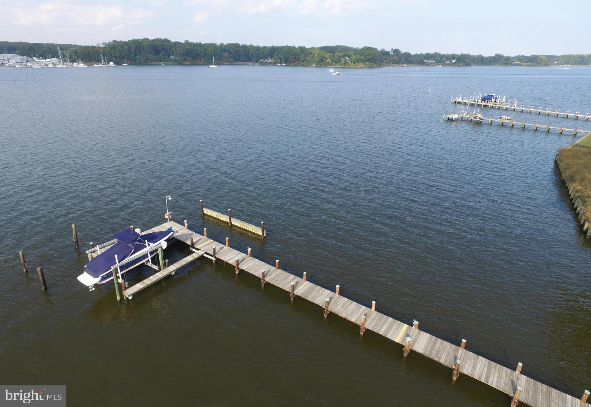 350 Riverside Road Edgewater, MD 21037 - Photo 17 of 22 Private pier has a break-water
