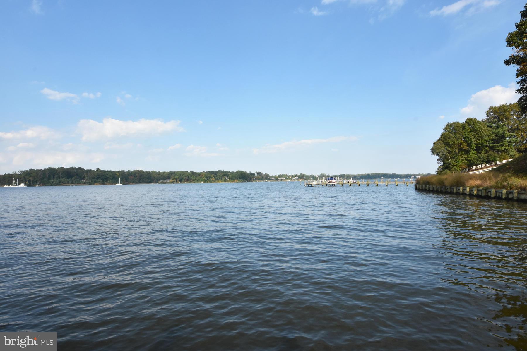 350 Riverside Road Edgewater, MD 21037 - Photo 20 of 22 View from the pier down the river