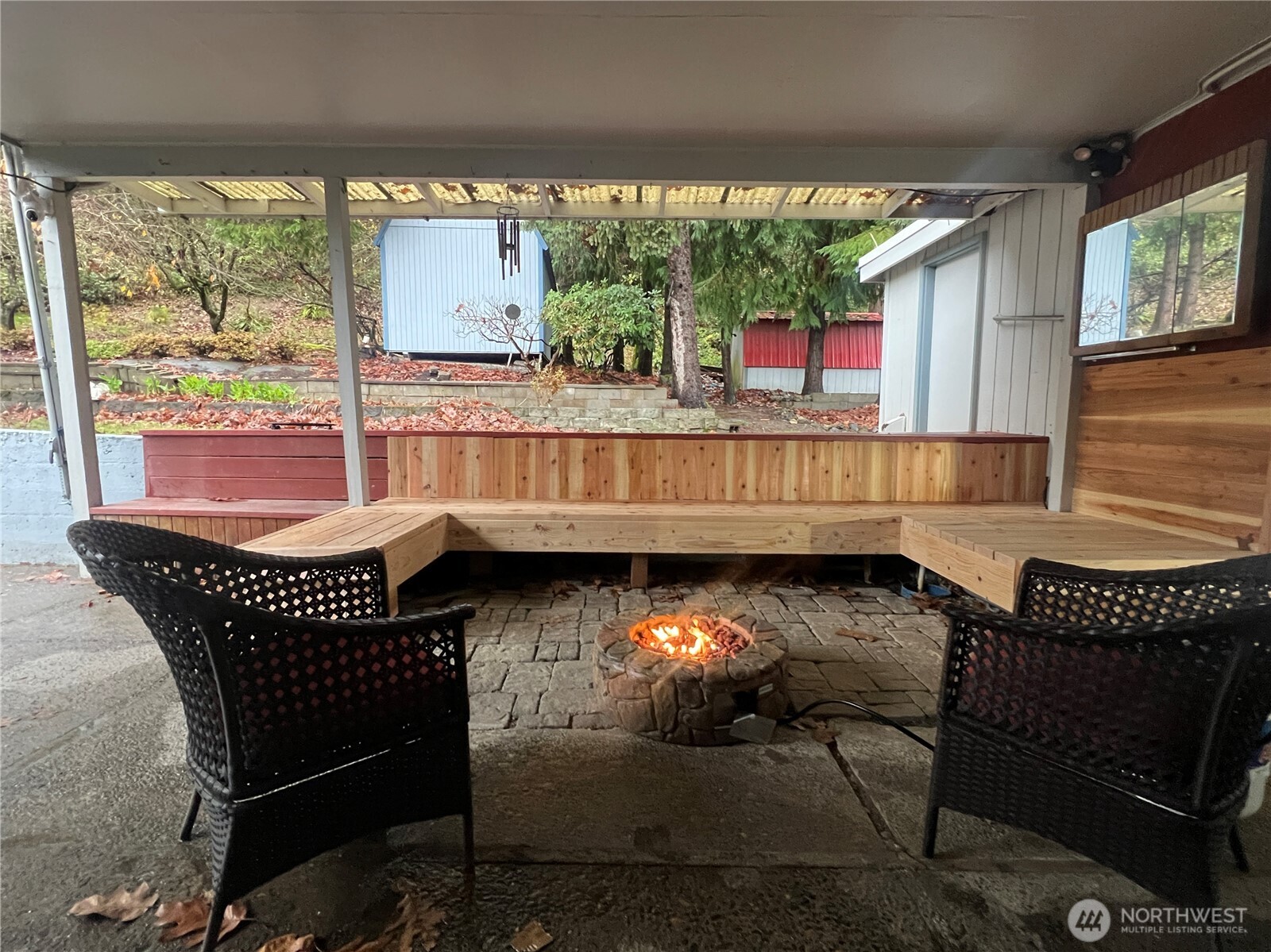 2116 Cascade Way Longview, WA 98632 - Photo 17 of 23 a living room with furniture and a fireplace