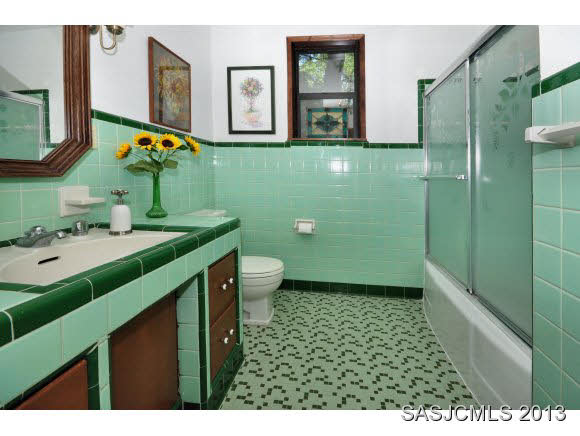 73 Magnolia Avenue St. Augustine, FL 32084 - Photo 12 of 22 a bathroom with a sink a toilet and shower