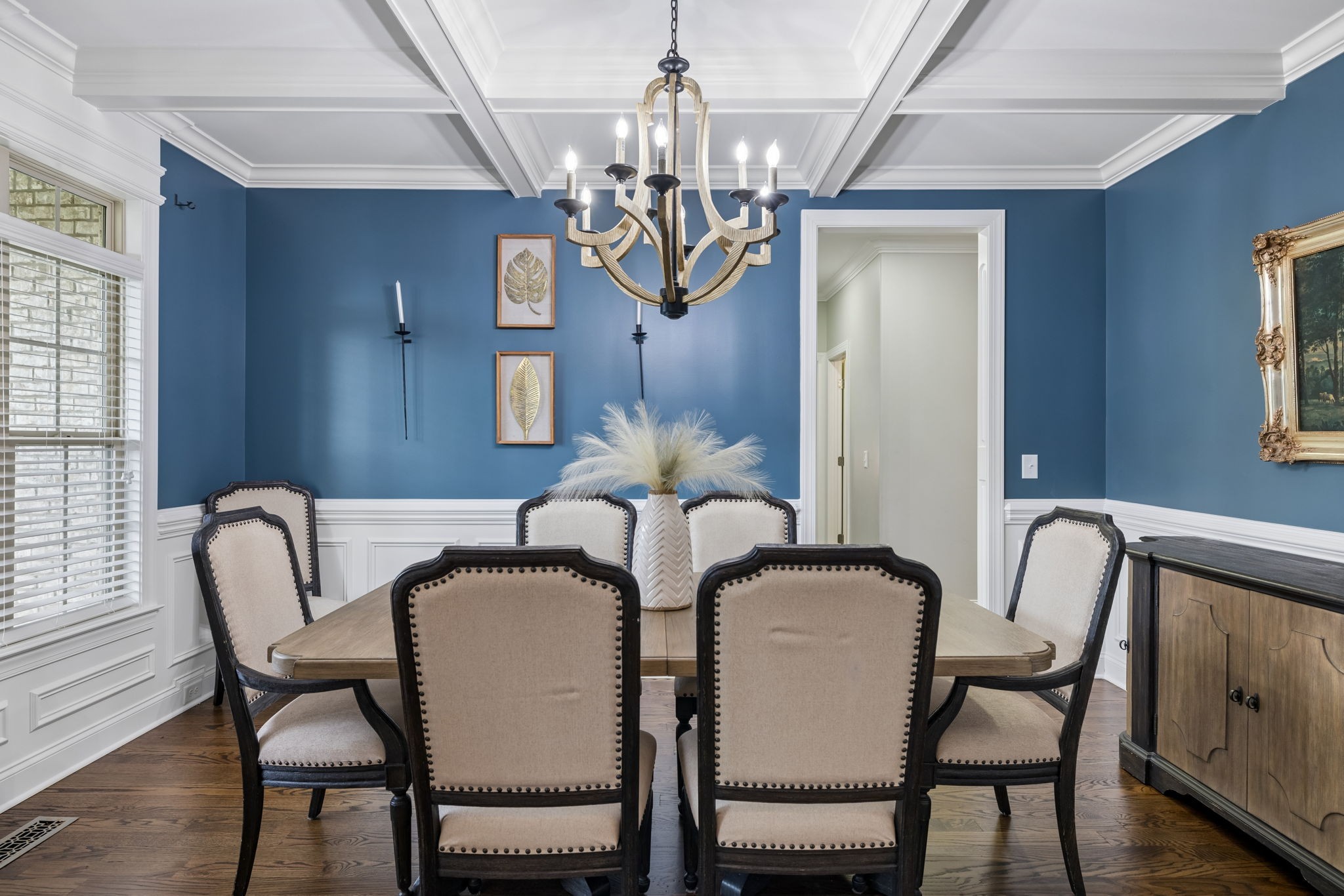 7005 Salmon Run Spring Hill, TN 37174 - Photo 14 of 85 a view of a dining room with furniture and chandelier
