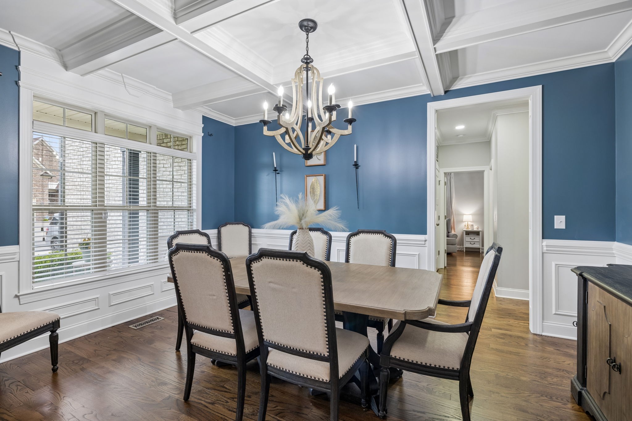 7005 Salmon Run Spring Hill, TN 37174 - Photo 15 of 85 a view of a dining room with furniture window and wooden floor