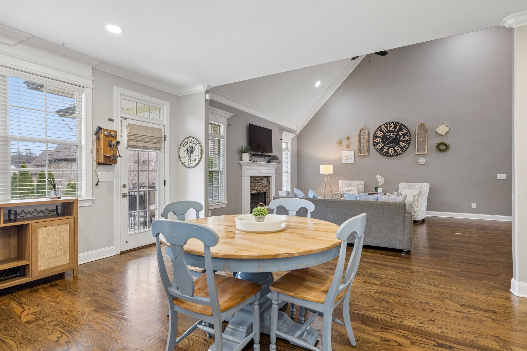 7005 Salmon Run Spring Hill, TN 37174 - Photo 47 of 85 a view of a dining room with furniture window and wooden floor