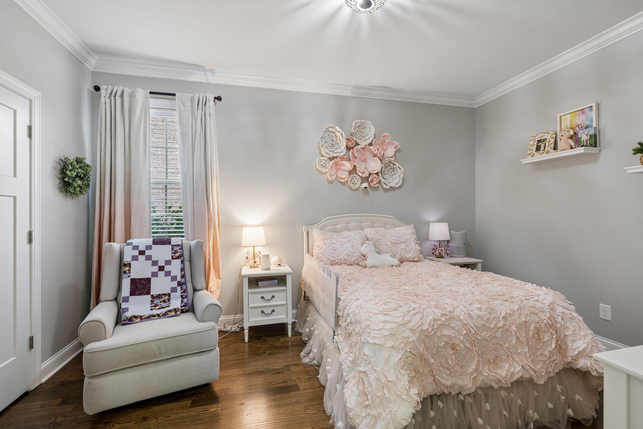 7005 Salmon Run Spring Hill, TN 37174 - Photo 58 of 85 a bedroom with a bed and a couch