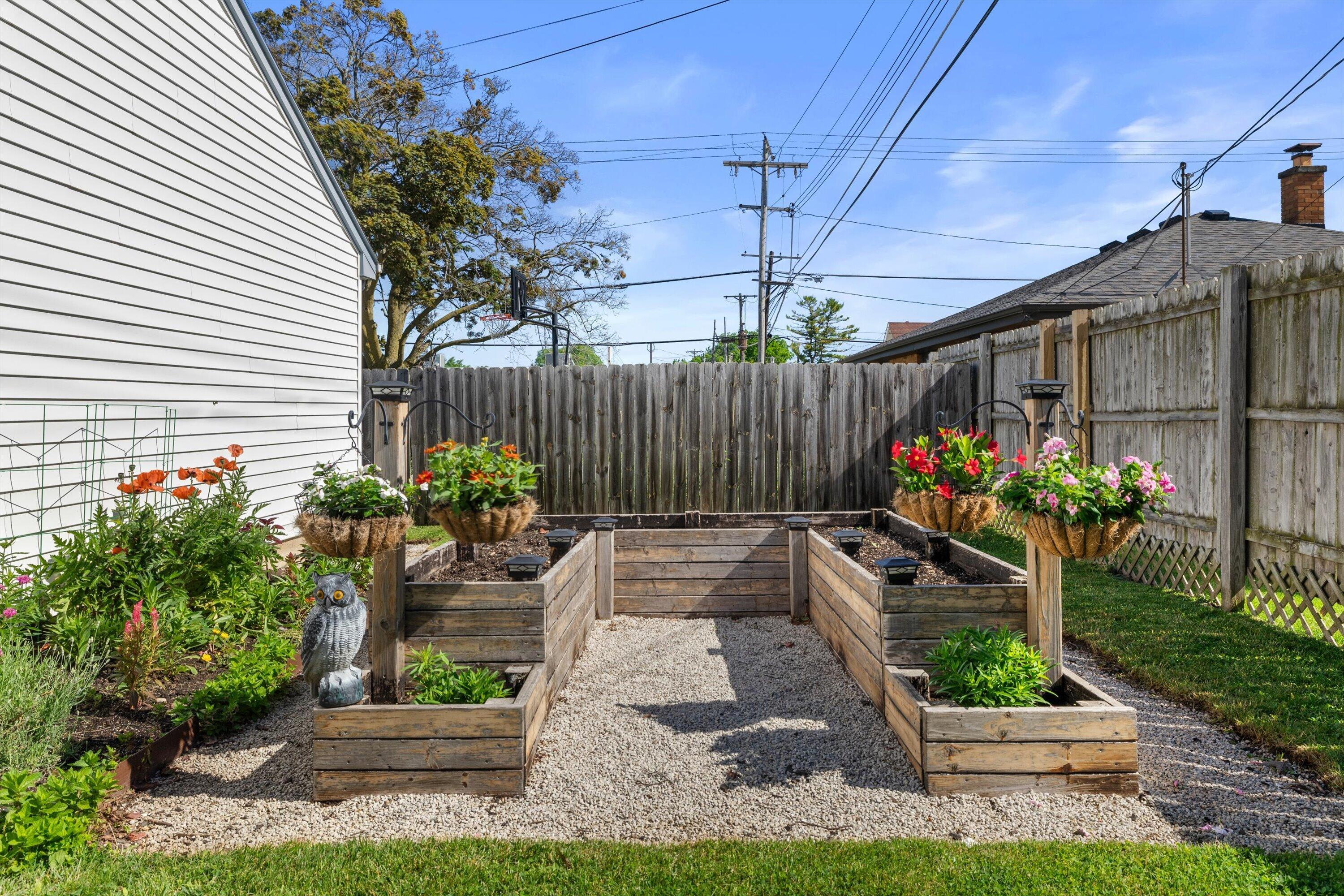 2109 Monroe Avenue Racine, WI 53405 - Photo 25 of 30 Backyard garden