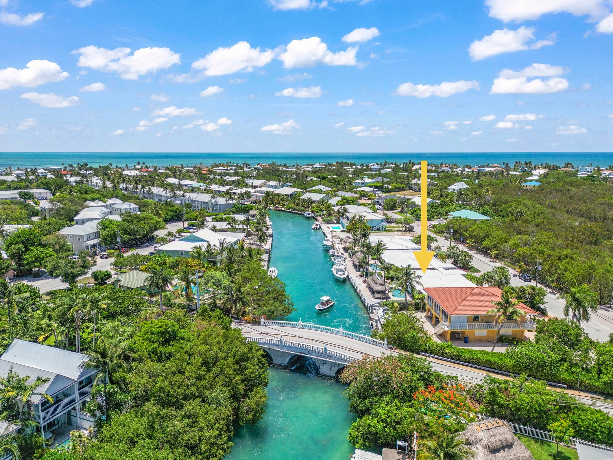 116 Indies Drive North Marathon, FL 33050 - Photo 32 of 67 a view of city and lake