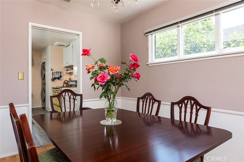 3280 Orlando Road Pasadena, CA 91107 - Photo 10 of 26 a view of a dining room with furniture window and wooden floor