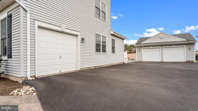 a view of a house with a space