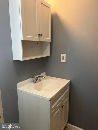 a utility room with a sink