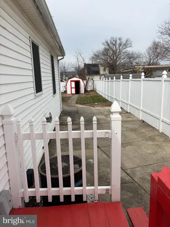 a view of front door