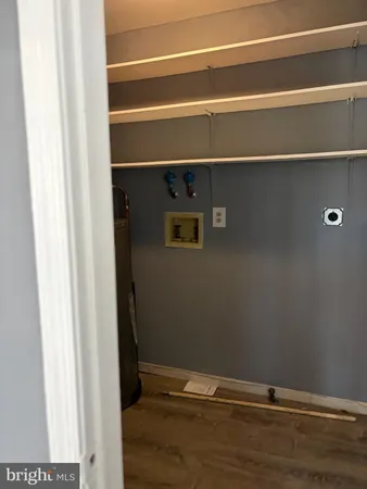 a view of a closet