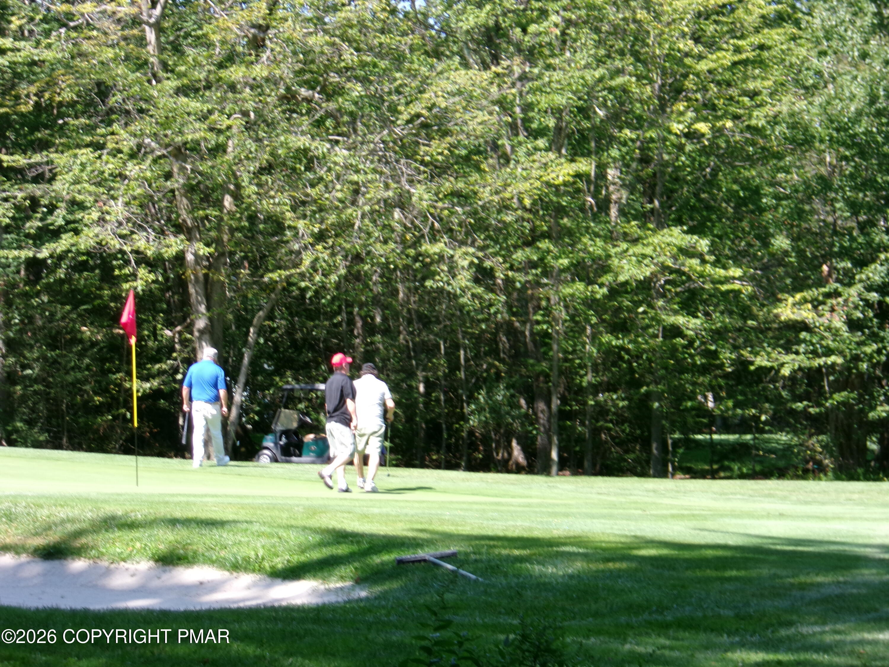 1231 Kilmer Road Tobyhanna, PA 18466 - Photo 35 of 86 backyard golf view
