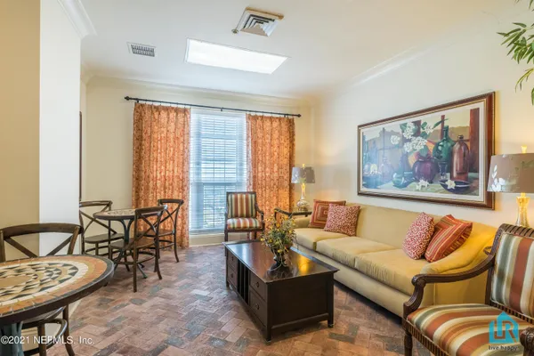 a living room with couch