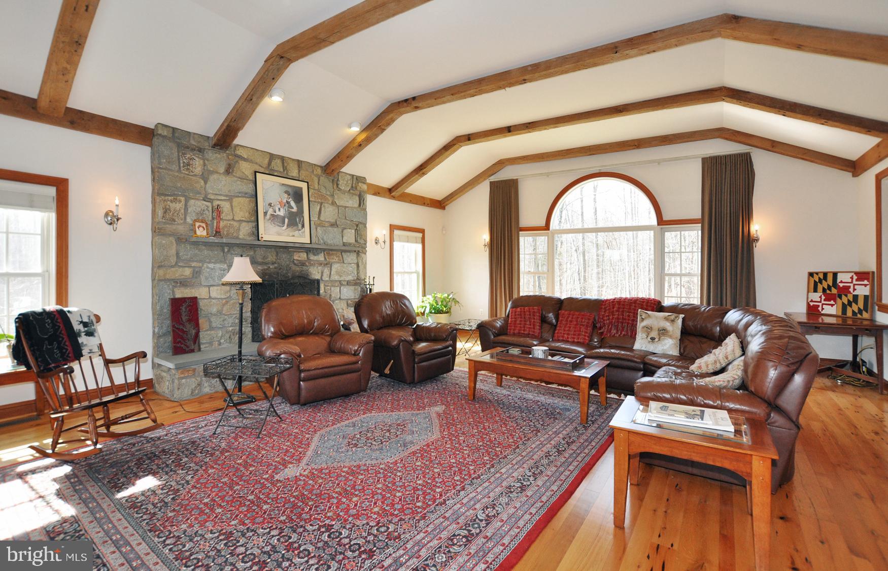 1342 Excaliber Lane Silver Spring, MD 20906 - Photo 12 of 33 Huge family room w/12ft Beamed ceiling !