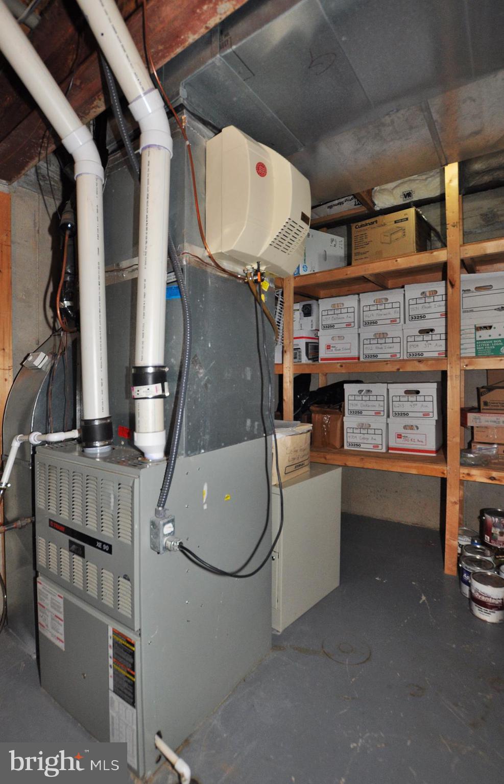 1342 Excaliber Lane Silver Spring, MD 20906 - Photo 32 of 33 Hi-Efficiency Trane gas furnace & 80 gal HWH.