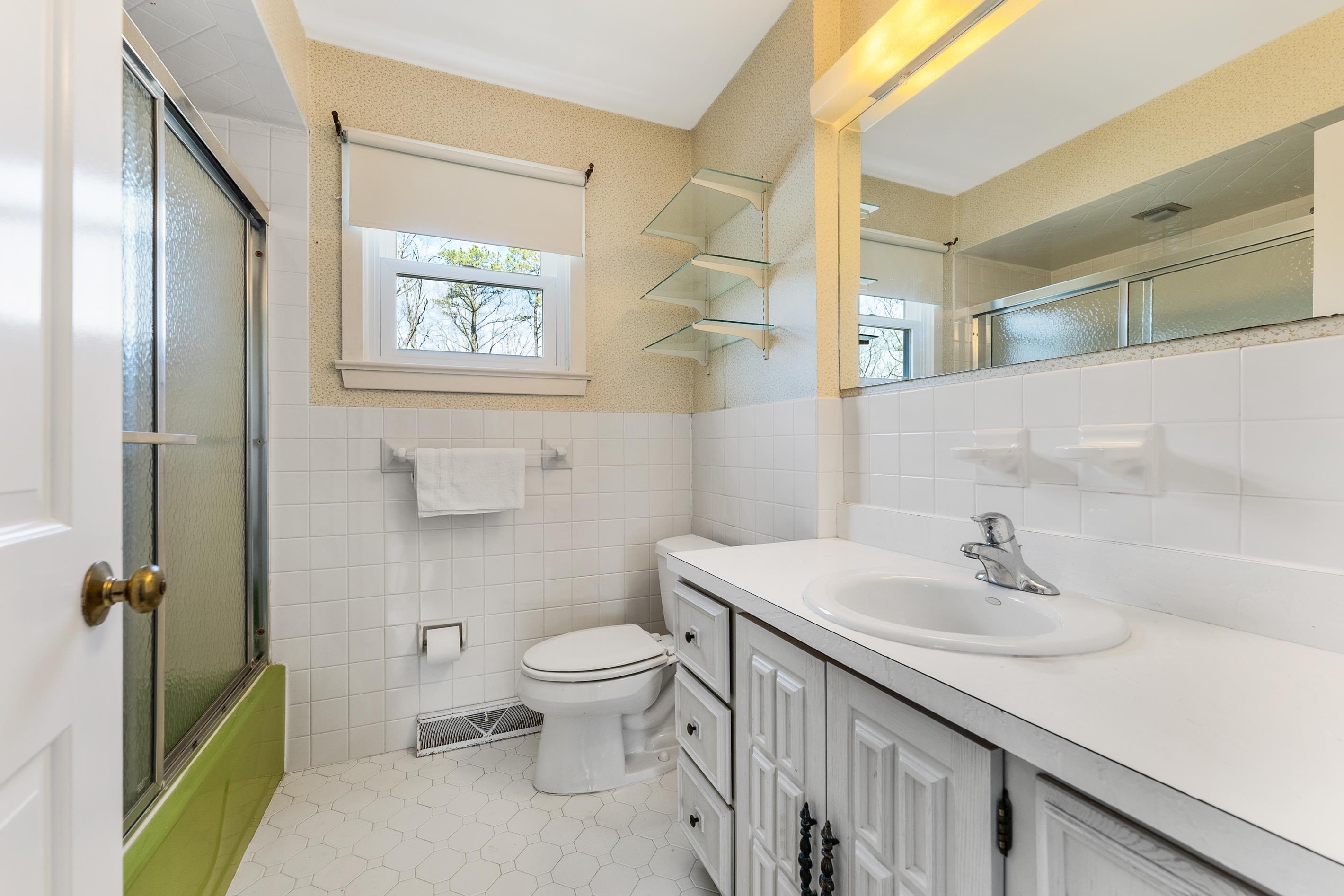 95 Peach Orchard Road Ocean View, NJ 08230 - Photo 26 of 41 a bathroom with a sink toilet and a mirror