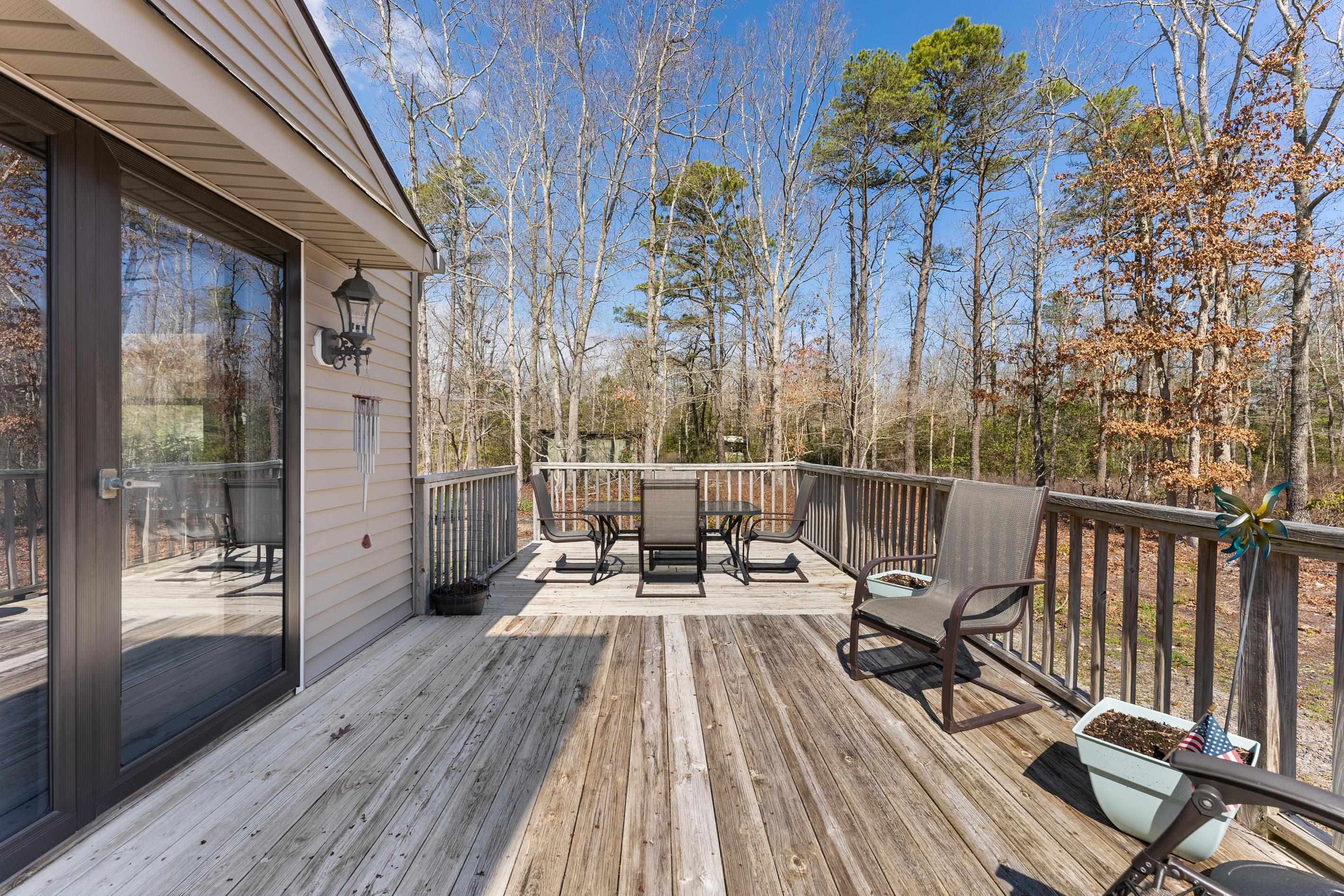 95 Peach Orchard Road Ocean View, NJ 08230 - Photo 33 of 41 a view of deck with patio