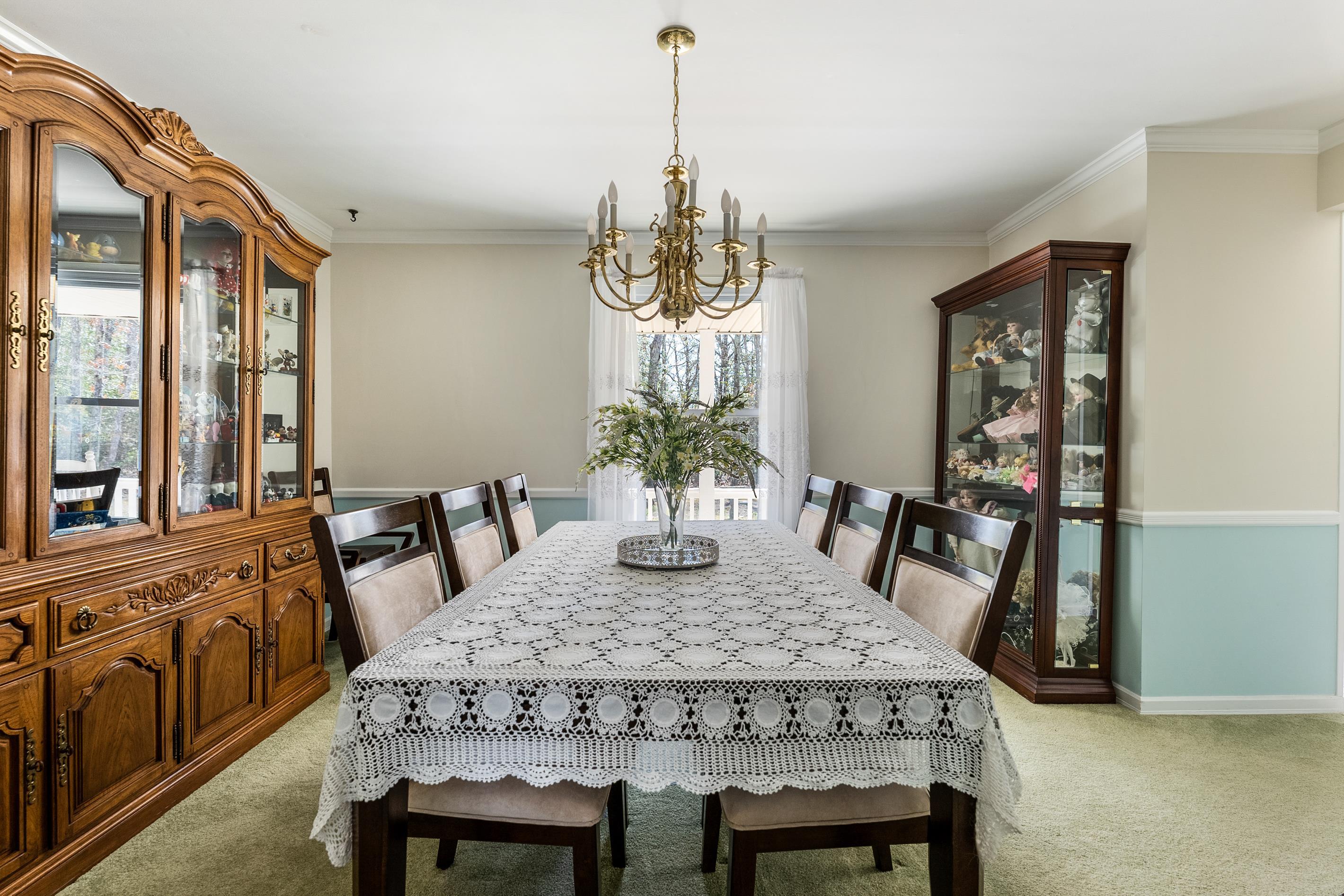 95 Peach Orchard Road Ocean View, NJ 08230 - Photo 7 of 41 a view of a dining room with furniture window and wooden floor