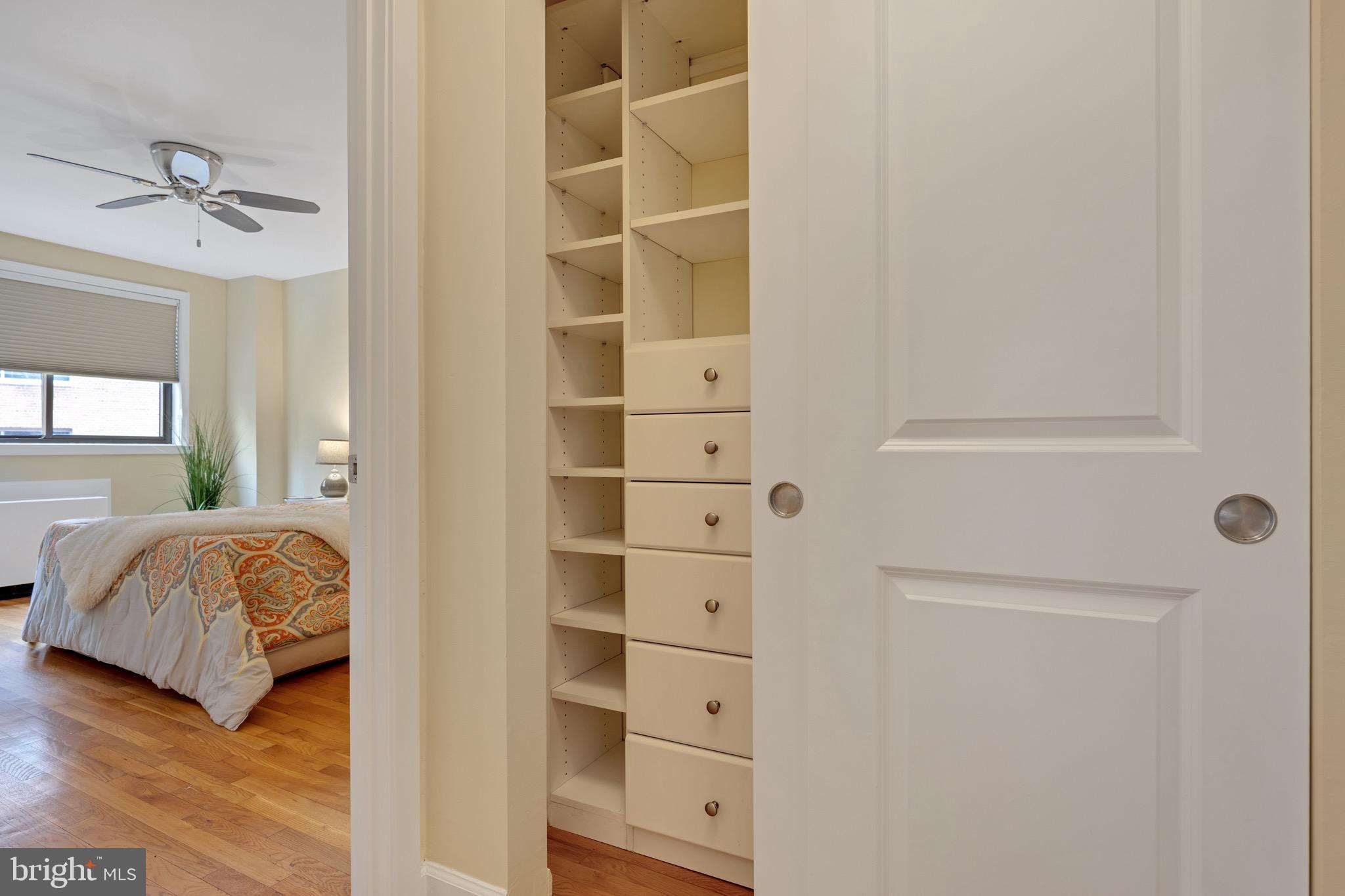 2725 39th Street Northwest, Unit 408 Washington, DC 20007 - Photo 12 of 15 Linen Closet