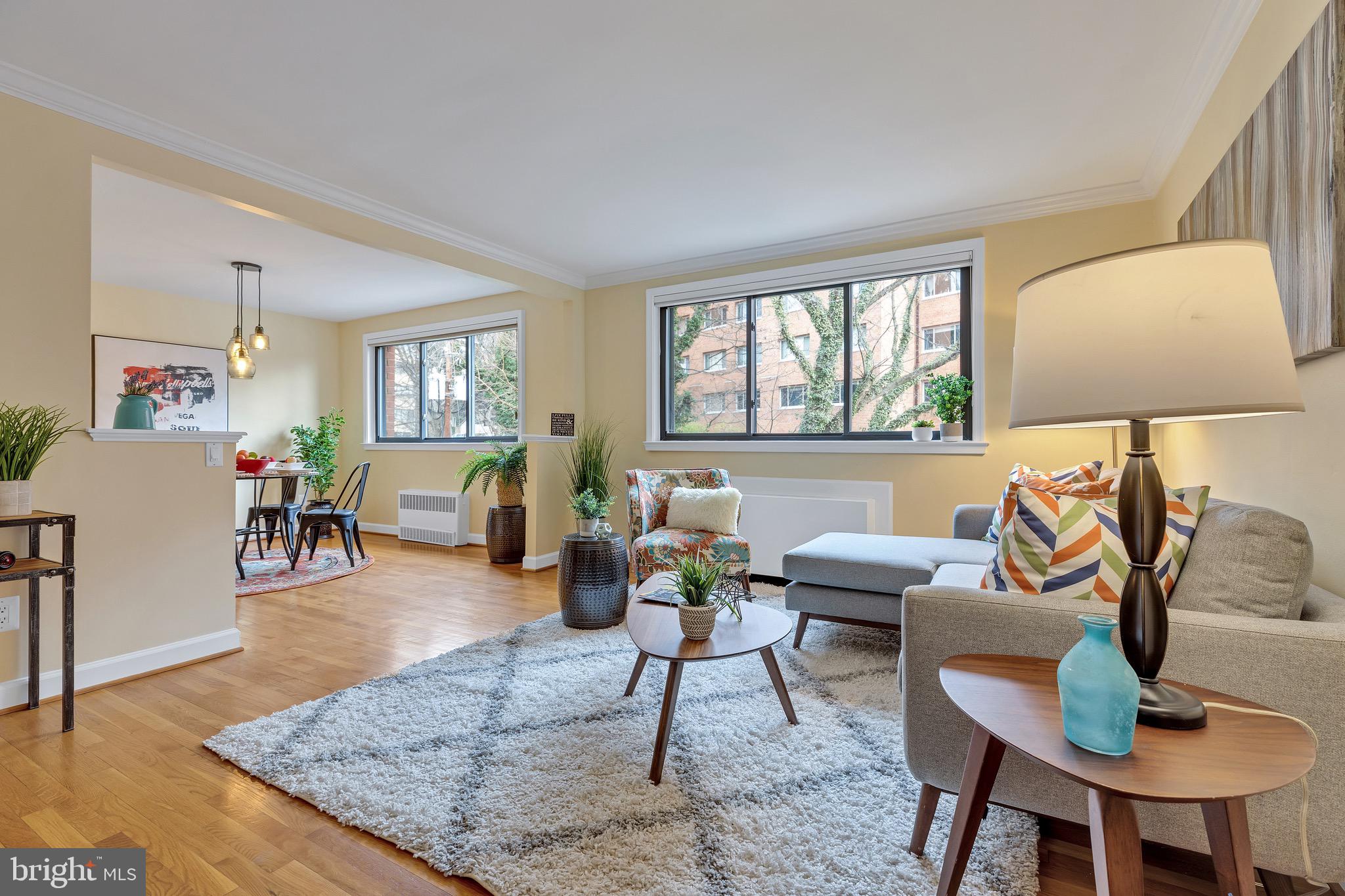 2725 39th Street Northwest, Unit 408 Washington, DC 20007 - Photo 2 of 15 Living Room