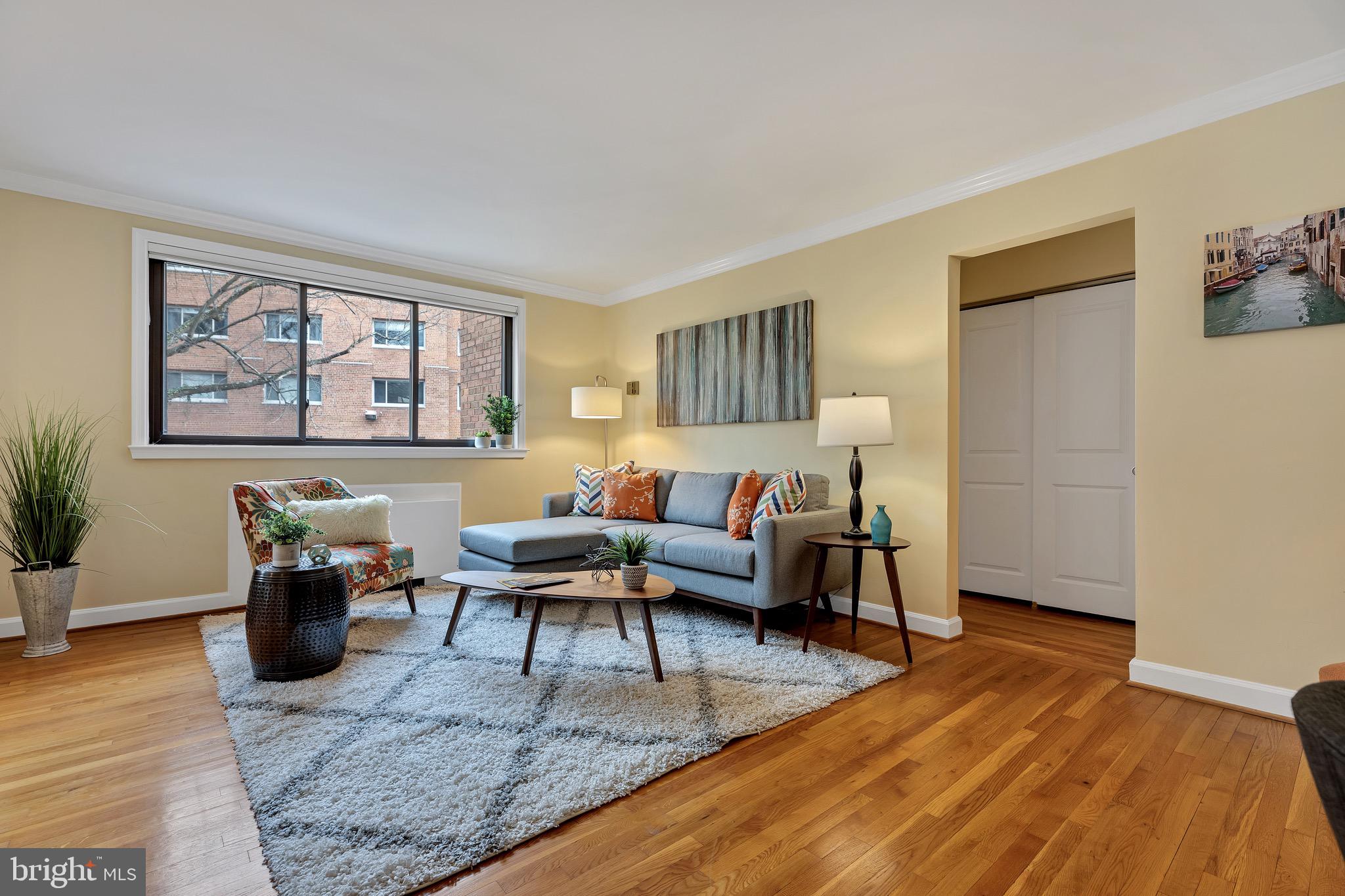 2725 39th Street Northwest, Unit 408 Washington, DC 20007 - Photo 3 of 15 Living Room