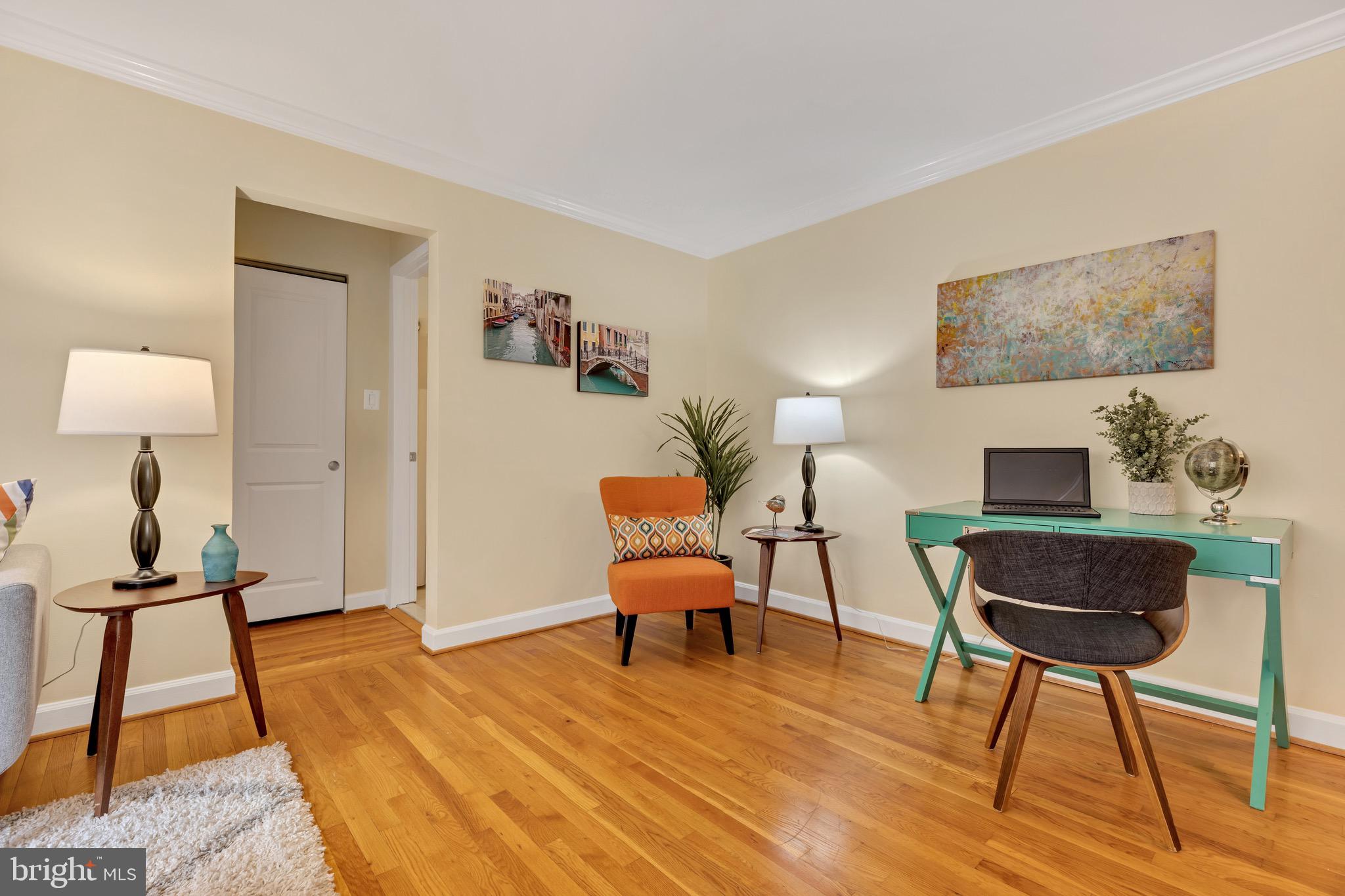 2725 39th Street Northwest, Unit 408 Washington, DC 20007 - Photo 4 of 15 Office Set-up area