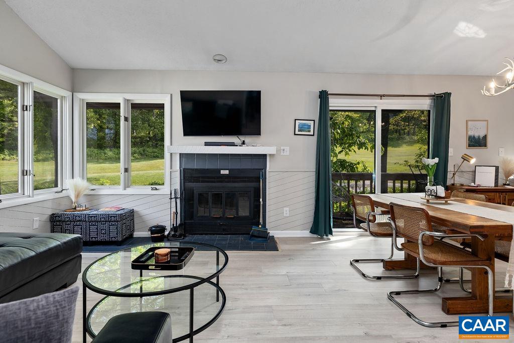 2209 Tanners Ridge Roseland, VA 22967 - Photo 9 of 21 a living room with fireplace furniture and a flat screen tv