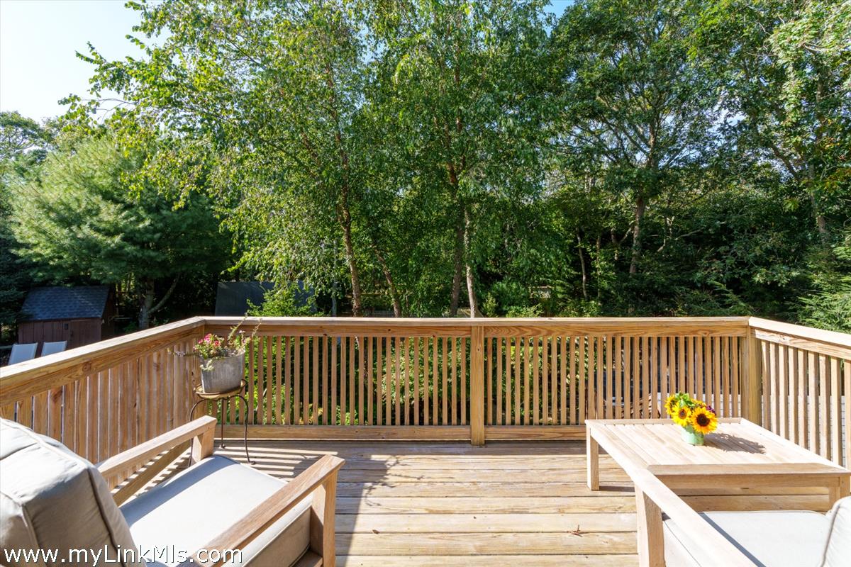 18 Cormorant Circle Edgartown, MA 02539 - Photo 13 of 42 a view of a deck