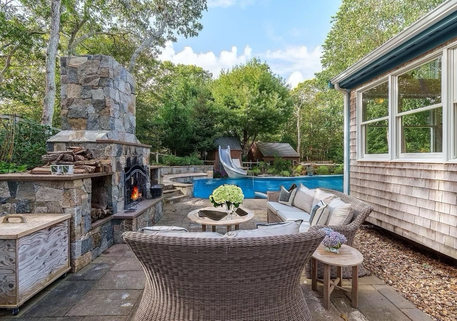 18 Cormorant Circle Edgartown, MA 02539 - Photo 23 of 42 a outdoor living space with furniture and a potted plant